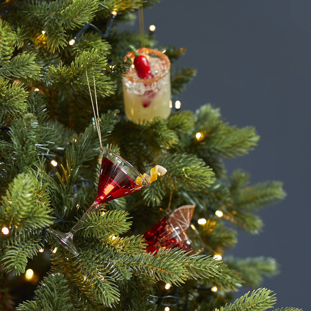Cosmopolitan Cocktail Bauble | Christmas Tree Decoration – Angela Reed