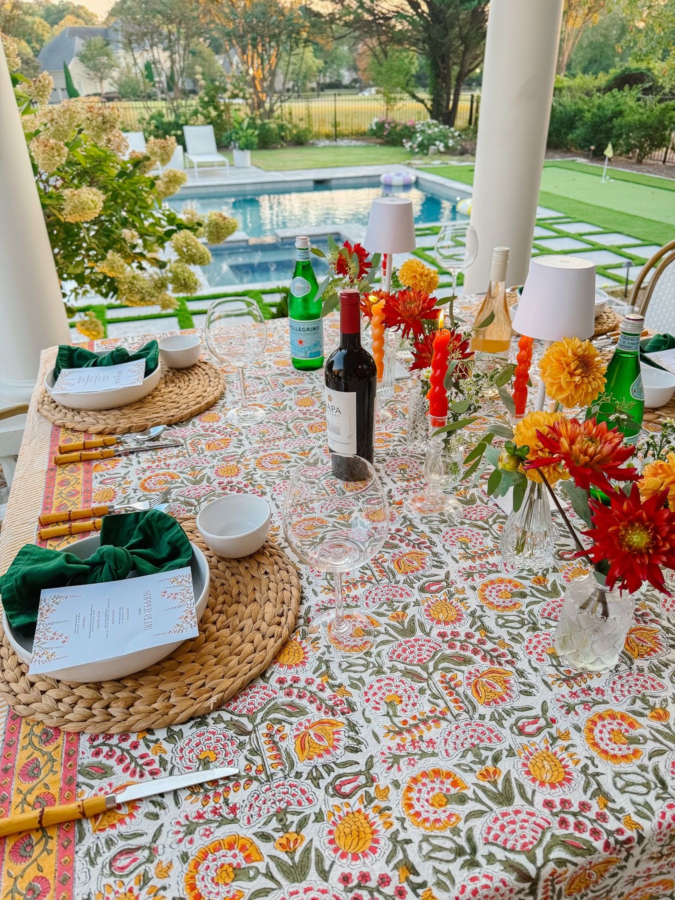 Cozy Autumn Table Setting