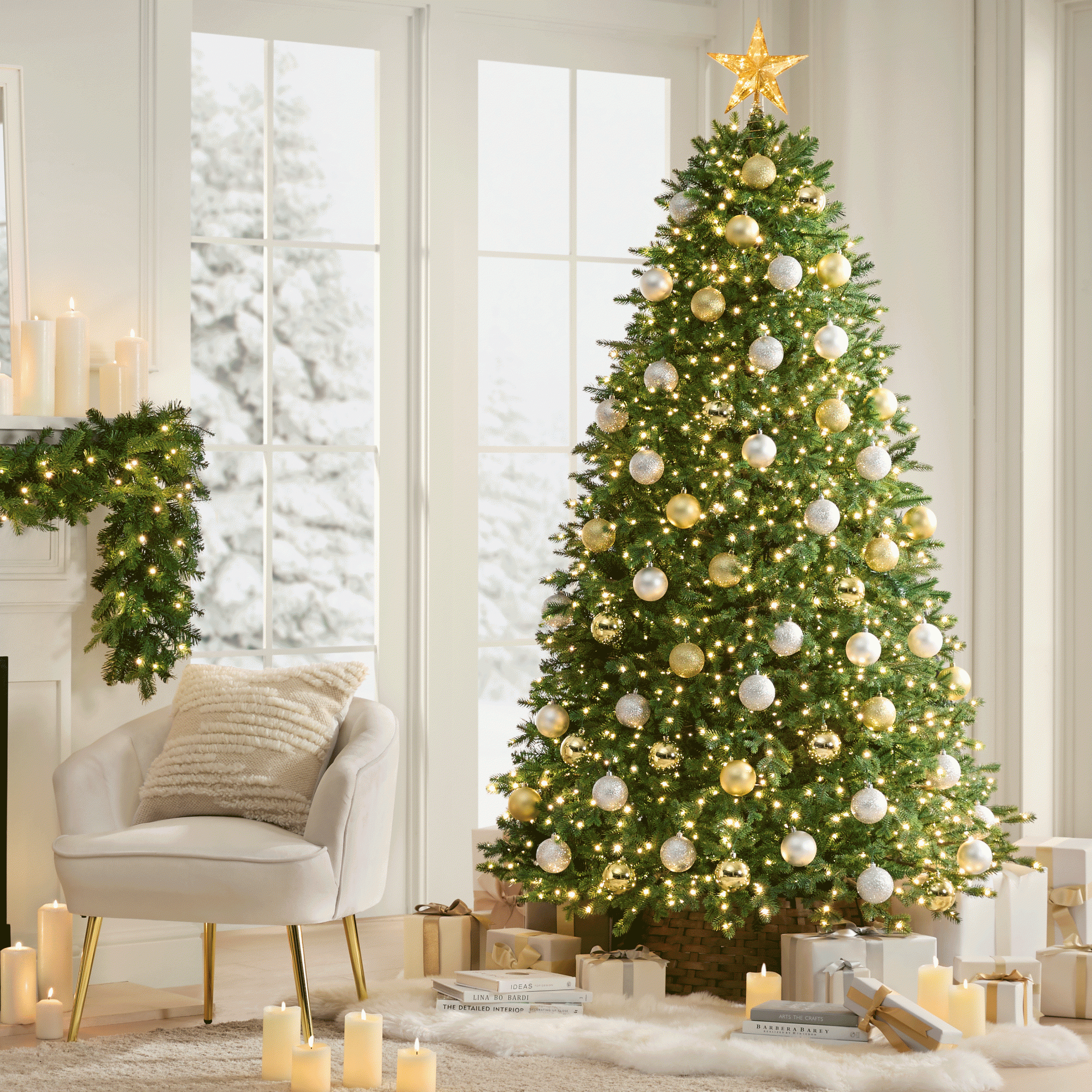 Cozy Red and Gold Christmas Tree Decorating Ideas • Craving Some Christmas  🎄 Tree