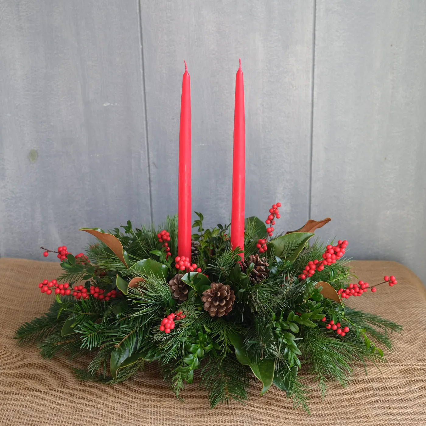 Custom Christmas Centerpiece - Delivered in Lexington | Michler's