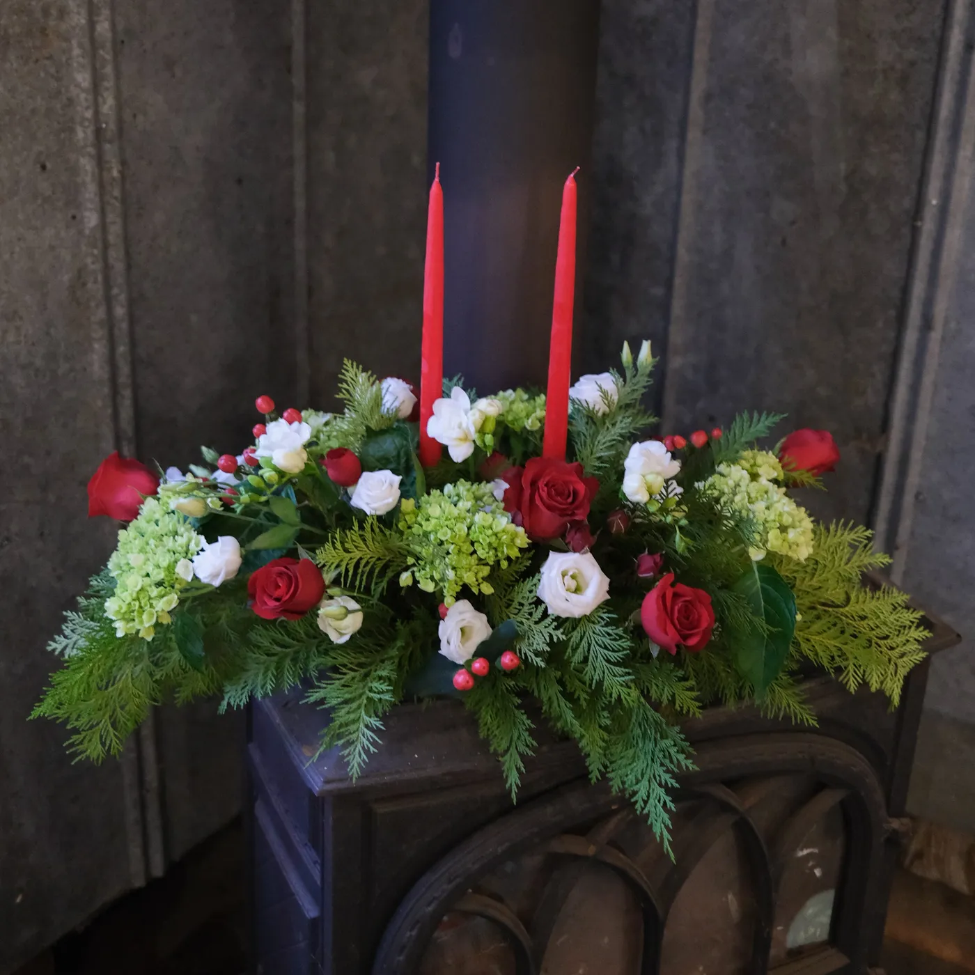 Custom Christmas Centerpiece - Delivered in Lexington | Michler's – Michler's Florist, Greenhouses & Garden Design