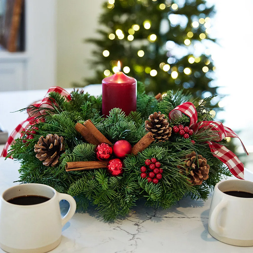 Decorative Container Centerpiece Holiday Container | Lynch Creek Farm