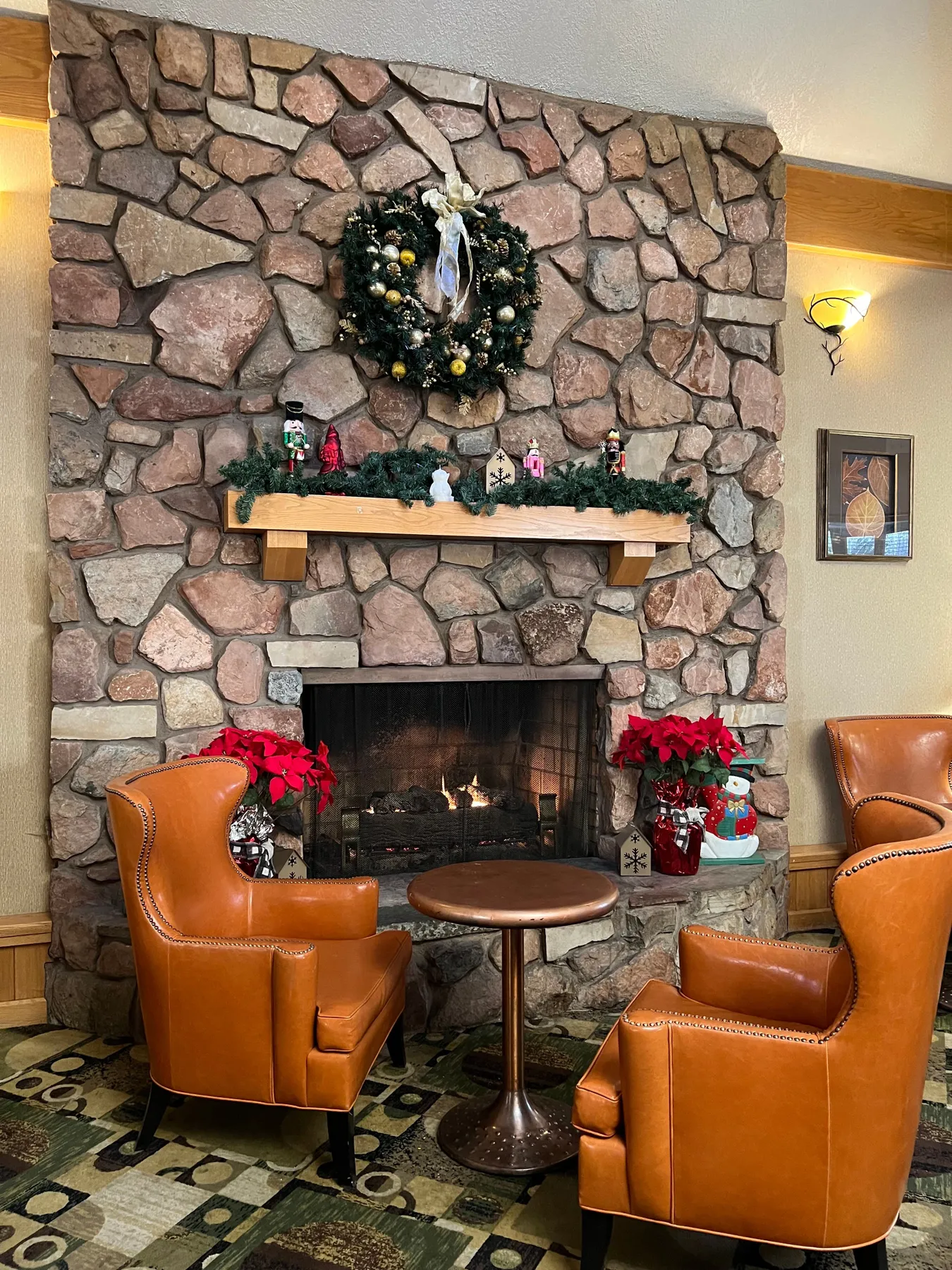Design of Living Room with Fireplace · Free Stock Photo