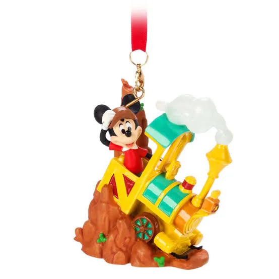 Disney Ornament Play in the Park Big Thunder Mountain Mickey