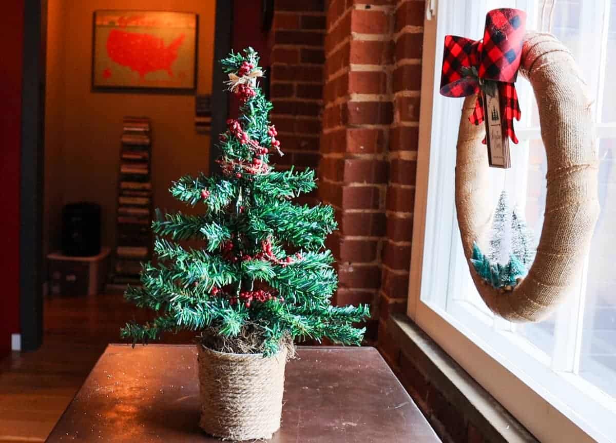 DIY Dollar Tree Christmas Tree Craft - Midlife Rambler