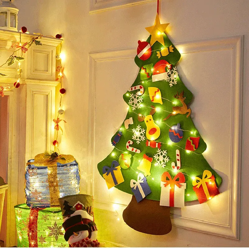 DIY Felt Christmas Tree – Salt of the Earth Children's Boutique