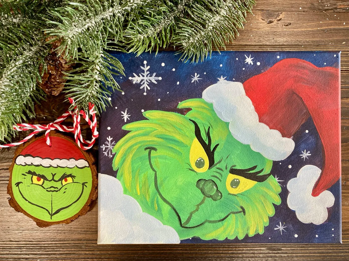 DIY-Grinch-Ornament2-2-scaled.jpg The GRINCH CHRISTMAS ORNAMENT AND ART