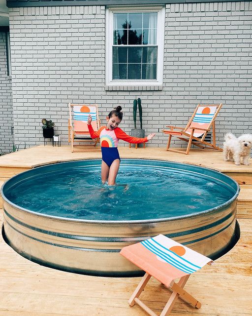 DIY Stock Tank Pool | Sarah Fortune