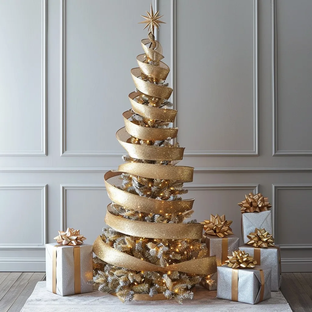 Download Festive Christmas Tree Image - Christmas, Holiday, Presents | StockCake
