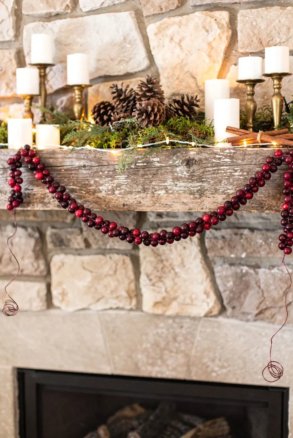 Dried Cranberry Garland Dried Artificial Cranberry Garland Winter Holiday Garlands Christmas And Winter Holiday Crafts Factory