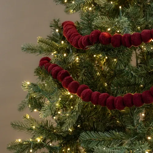 EARTH TONES POM POM GARLAND - Ragon House