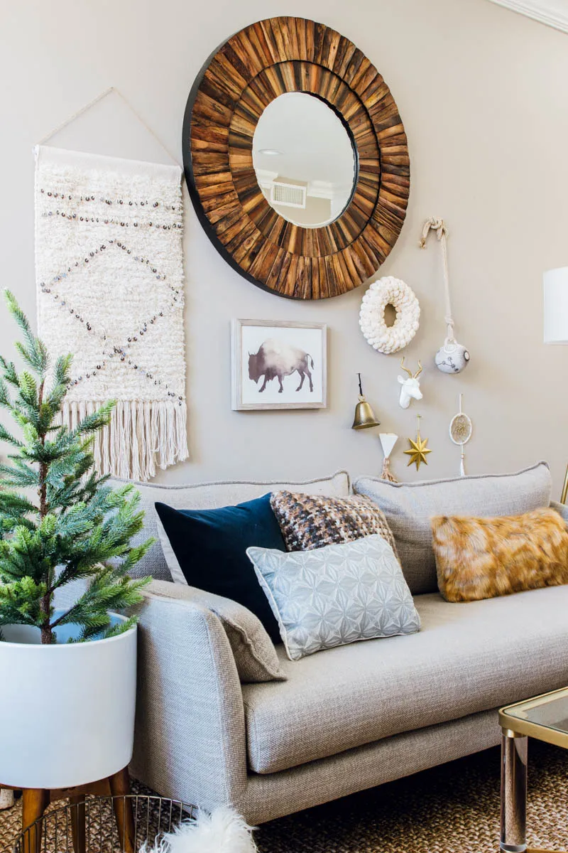 Easy and Quick Home Refresh: Holiday Gallery Wall - Anita Yokota