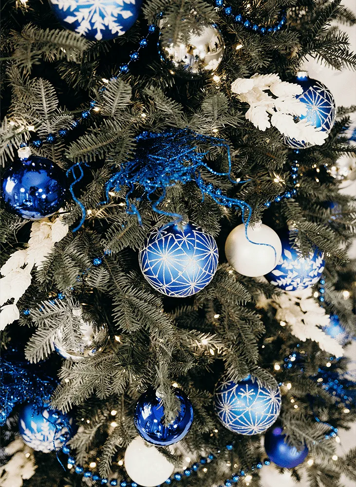 Elegant Blue Christmas Tree Decorations 20 Elegant Christmas Tree Color  Schemes