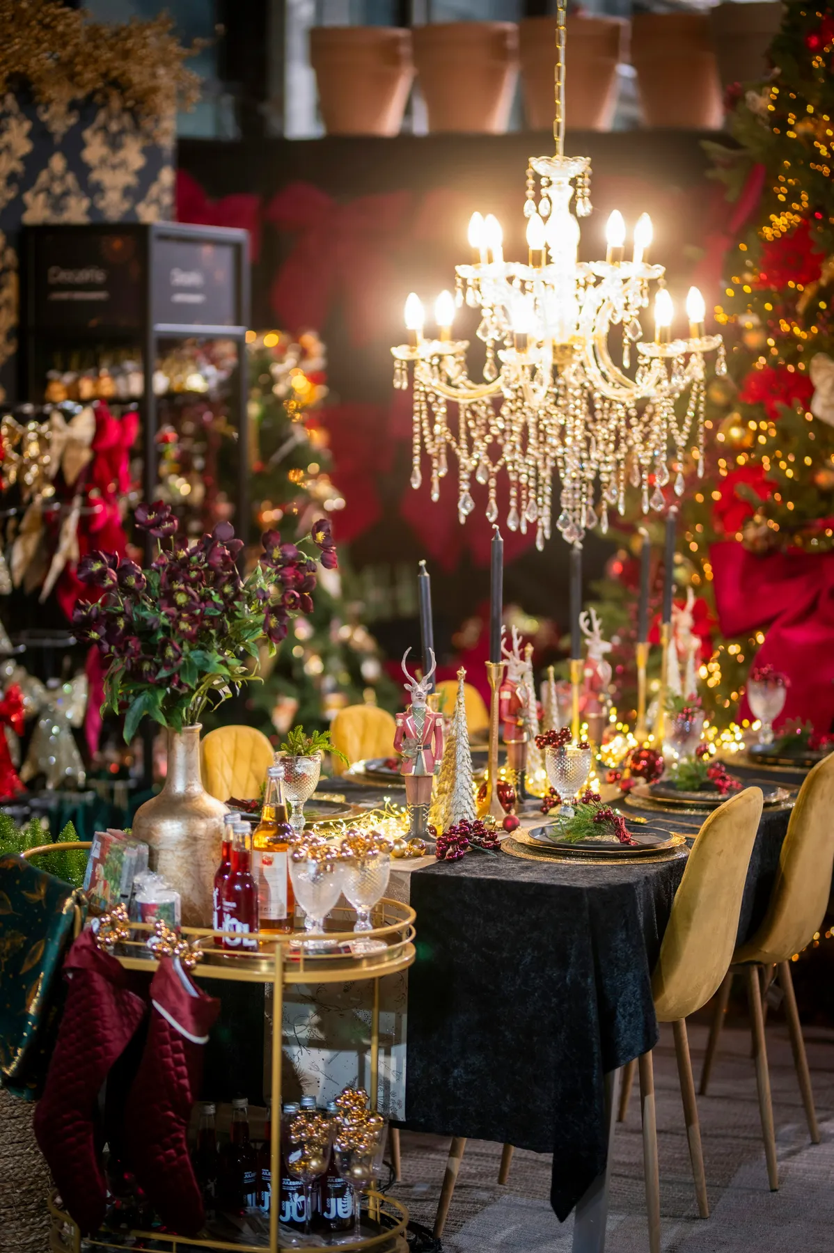 Elegant christmas table setting with festive decorations - Free Photo on Unsplash