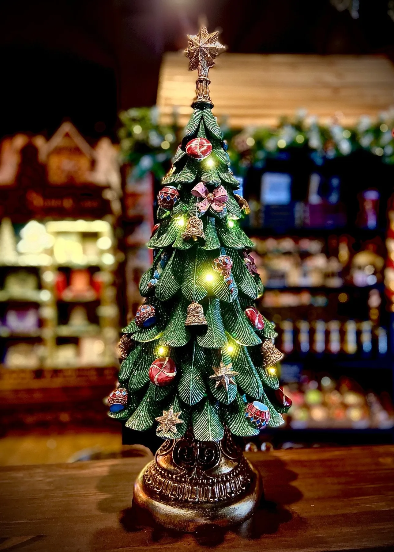 Elegant Christmas Tree With Colored Lights The Charm Of A Traditional Christmas  Tree Kristine In Between