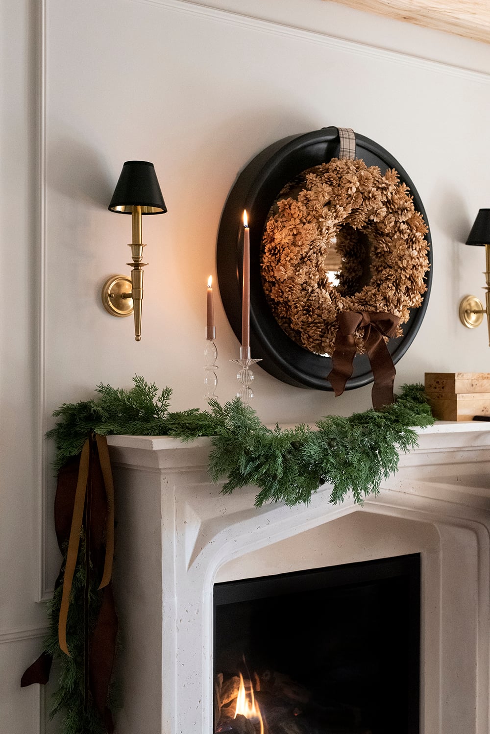 Equestrian Inspired Christmas Tour: Living Room