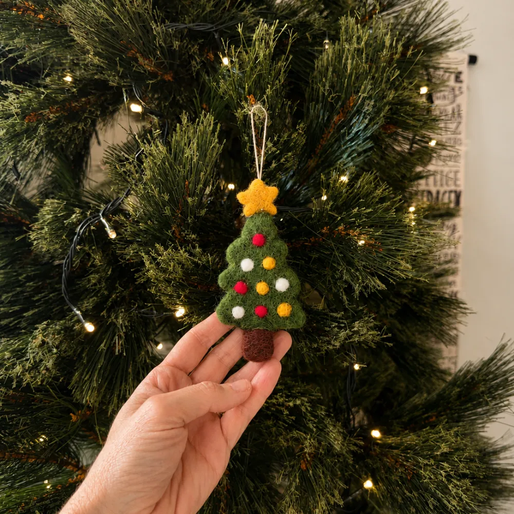 Felt Christmas Ornament - Christmas Tree – Home Dweller
