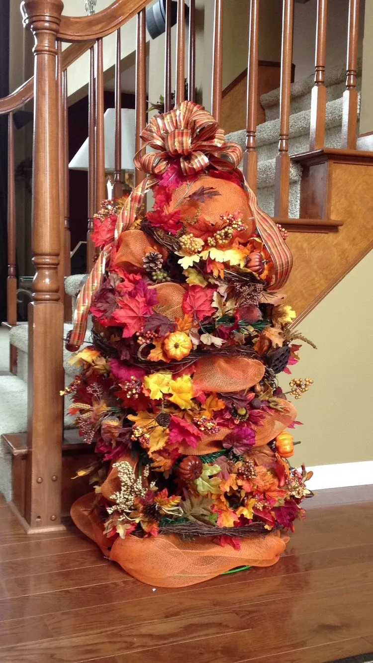Festive Fall Christmas Tree Ideas