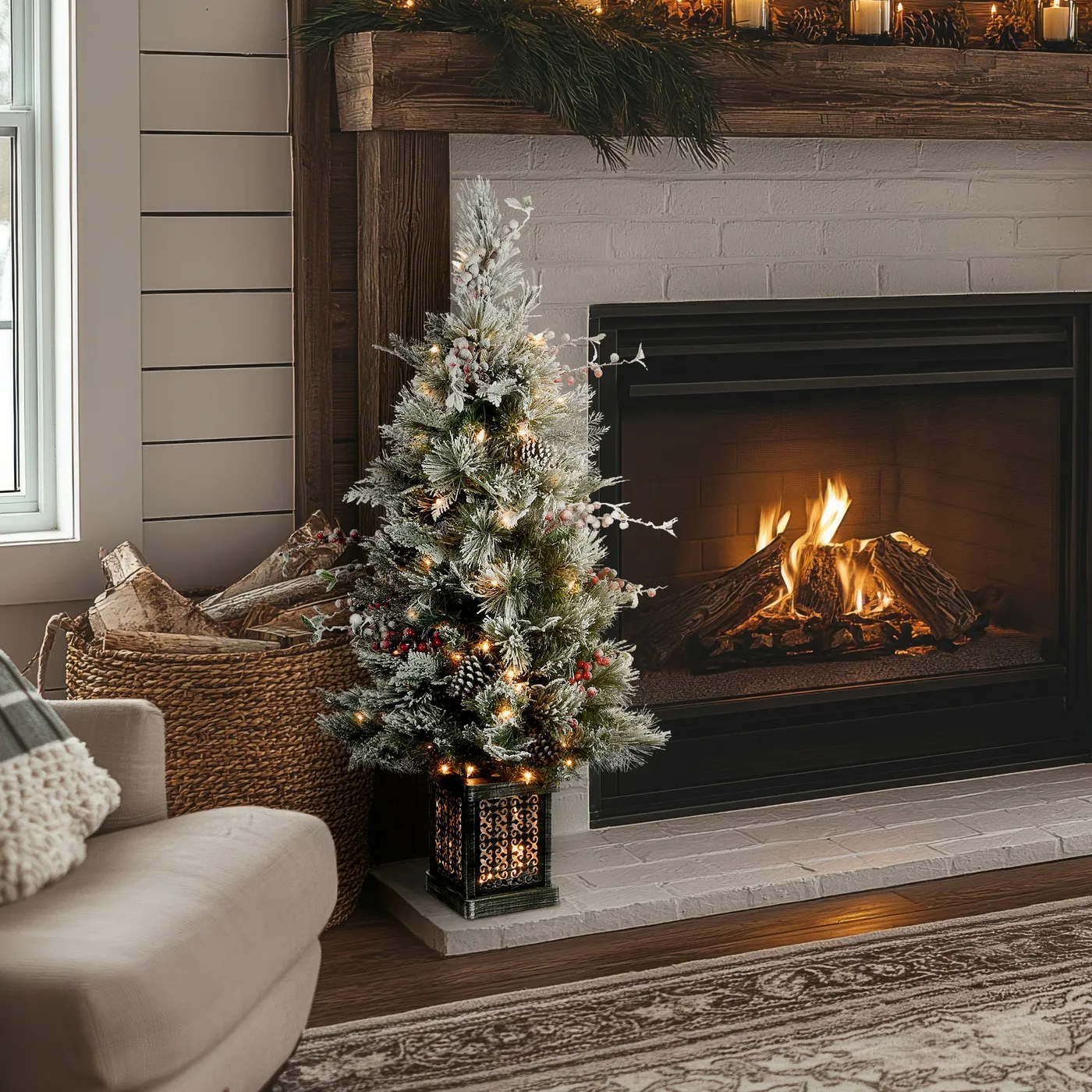 Flocked Artificial Christmas Trees · National Tree Company