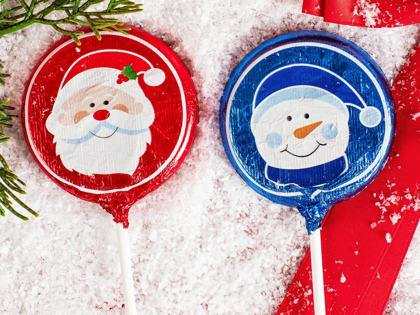 Foiled Christmas Pops | Christmas Gifts | Li-Lac Chocolates