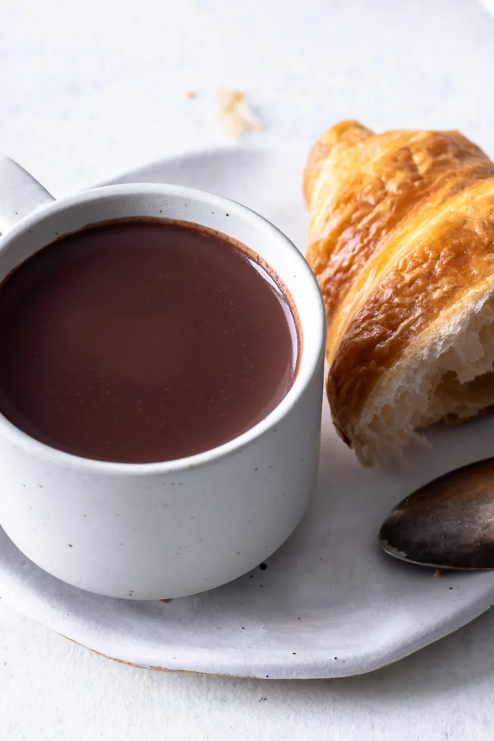 french hot chocolate (thick drinking chocolate)