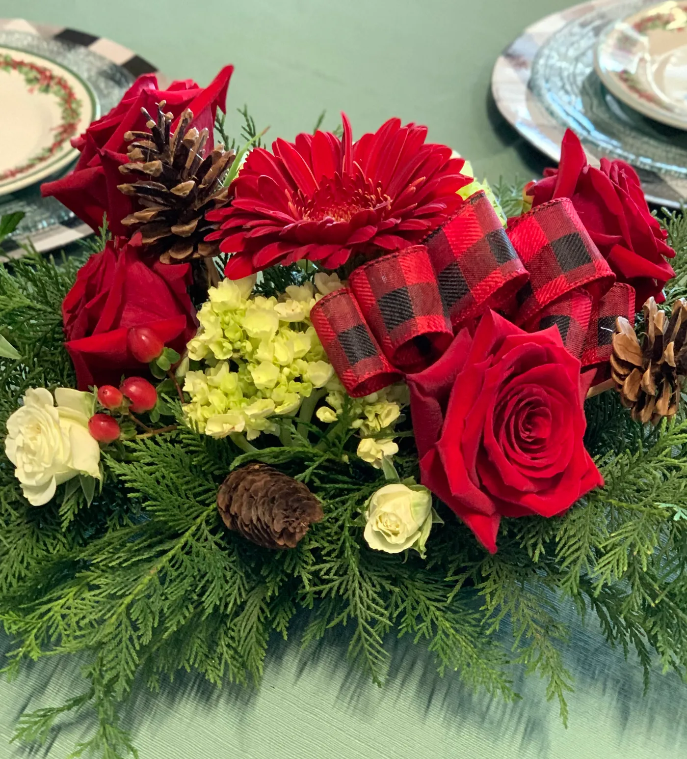Fresh Flowers Table Centerpieces