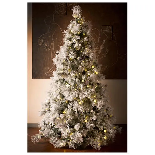 Frosted Christmas Tree 340 cm with natural pine cones 1000 lights eco led  interior real feel | online sales on HOLYART.com