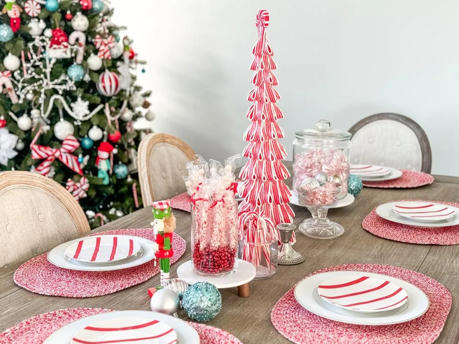 Fun Candy Cane Christmas Tree Theme & Decorations