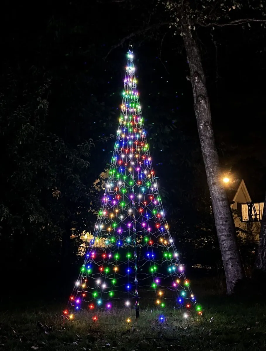 Garden CHRISTMAS LIGHT TREE