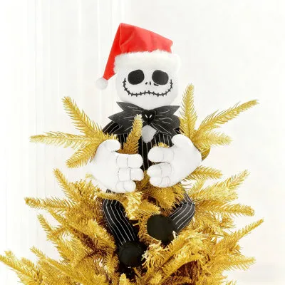 Gemmy Industries Holiday Greeter-Oogie Boogie with Santa Hat-Disney - Wayfair Canada