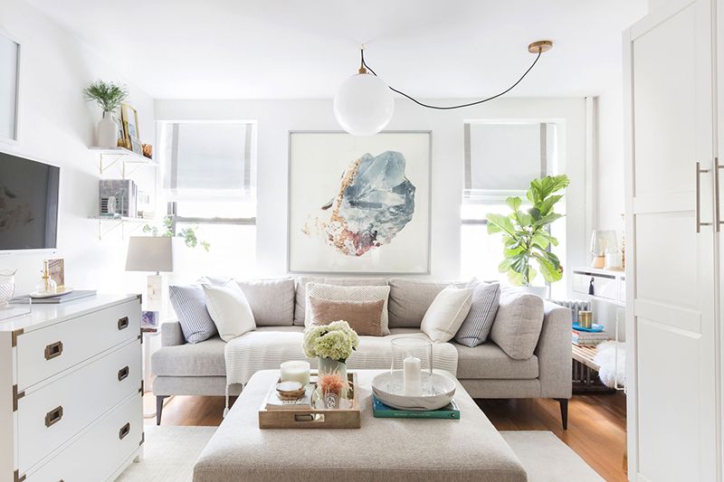 Get the Look: Light and Cozy Neutral Living Room
