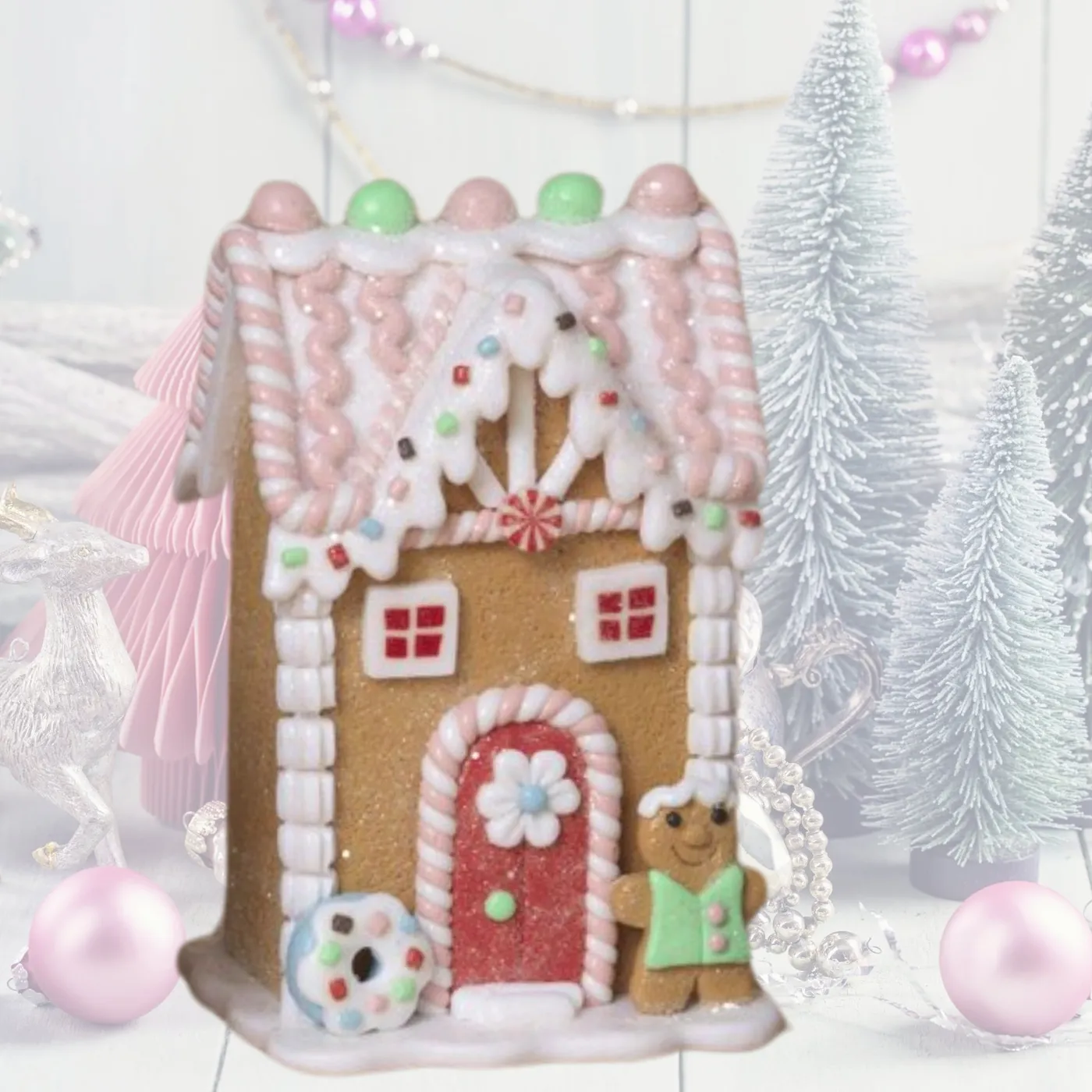 Gingerbread Houses – The Frosty Nutcracker Holiday Treasures