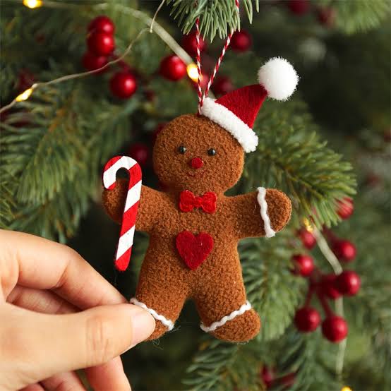 Gingerbread Man Tree Decorations (3pcs) - Life Changing Products