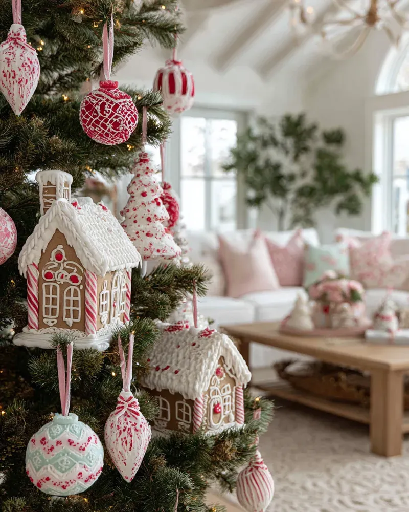 🎄 Glittering Gingerbread House Mosaics: Your Festive Decor Ideas! 🏡✨