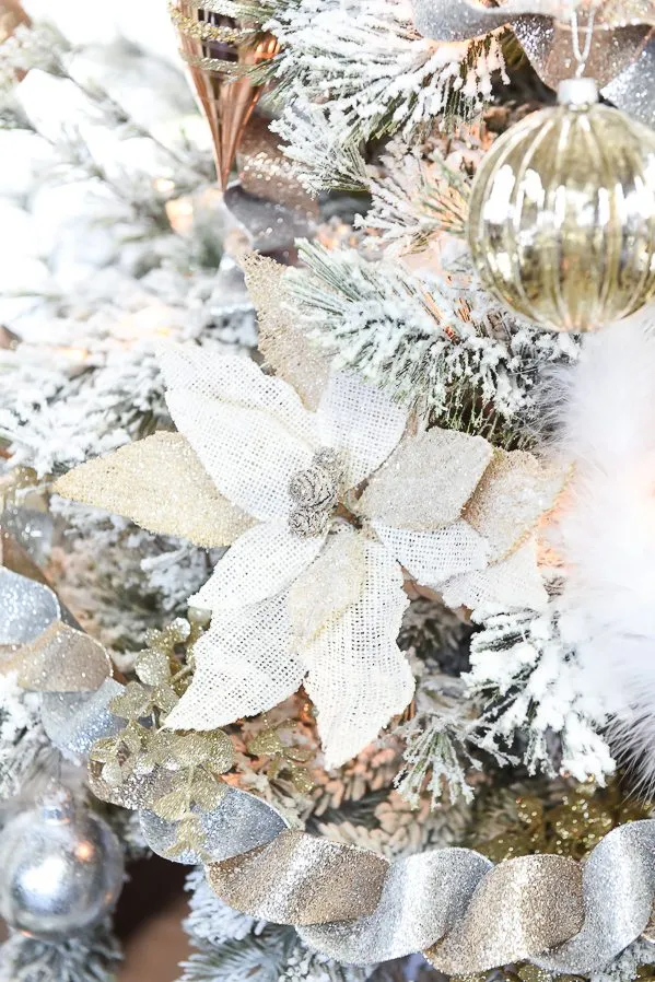 Gold and Silver Winter Wonderland Tree