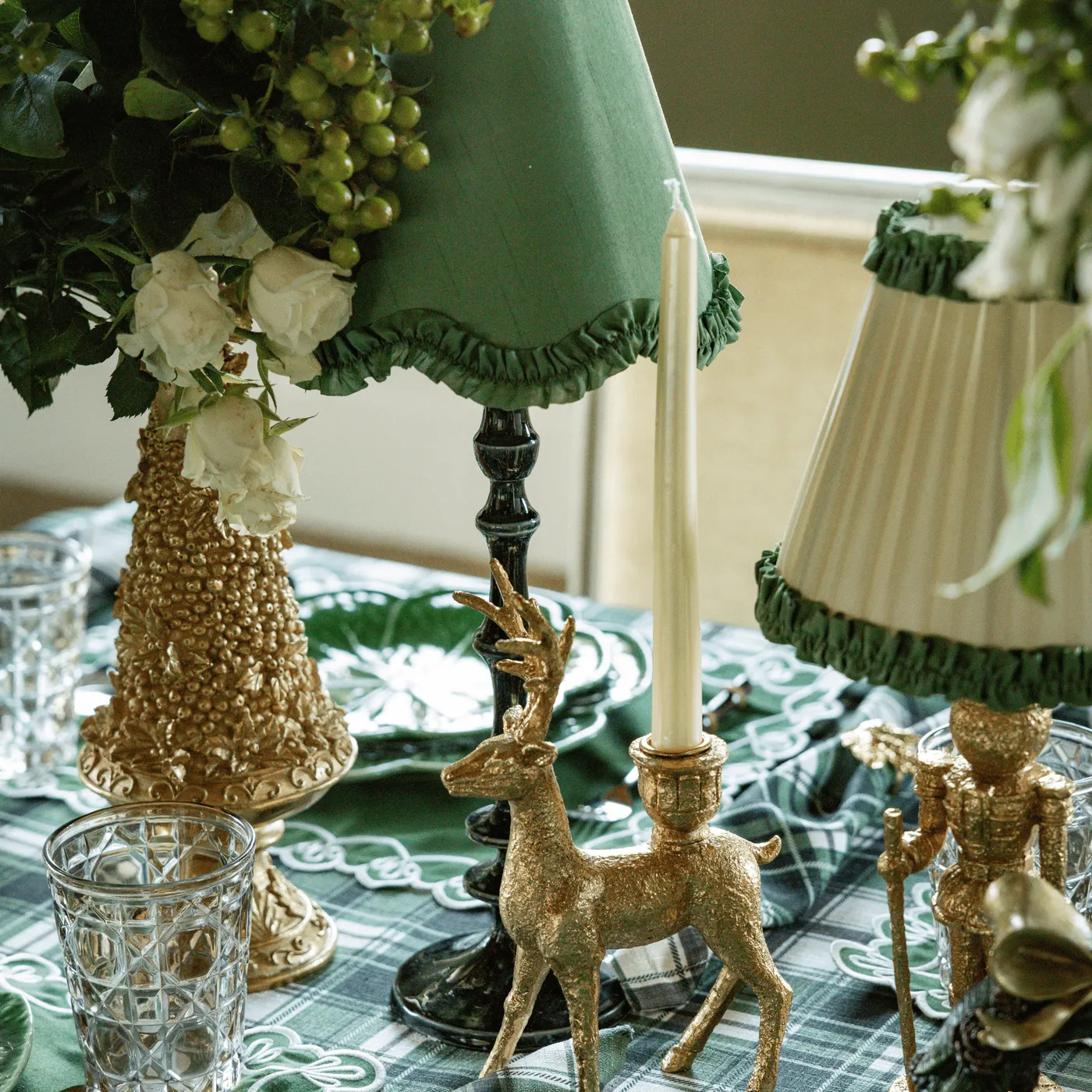 Gold Christmas Tree (Set of 2) | LUXE AND BEAU
