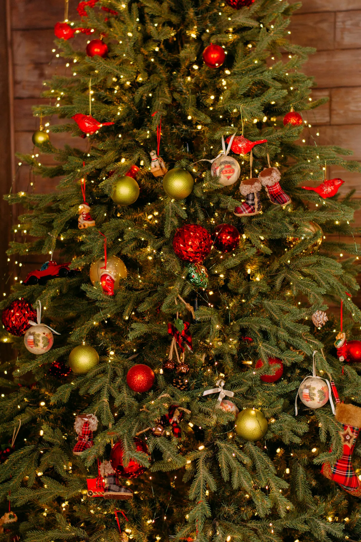 Green and red Christmas tree - Free Photo on Unsplash