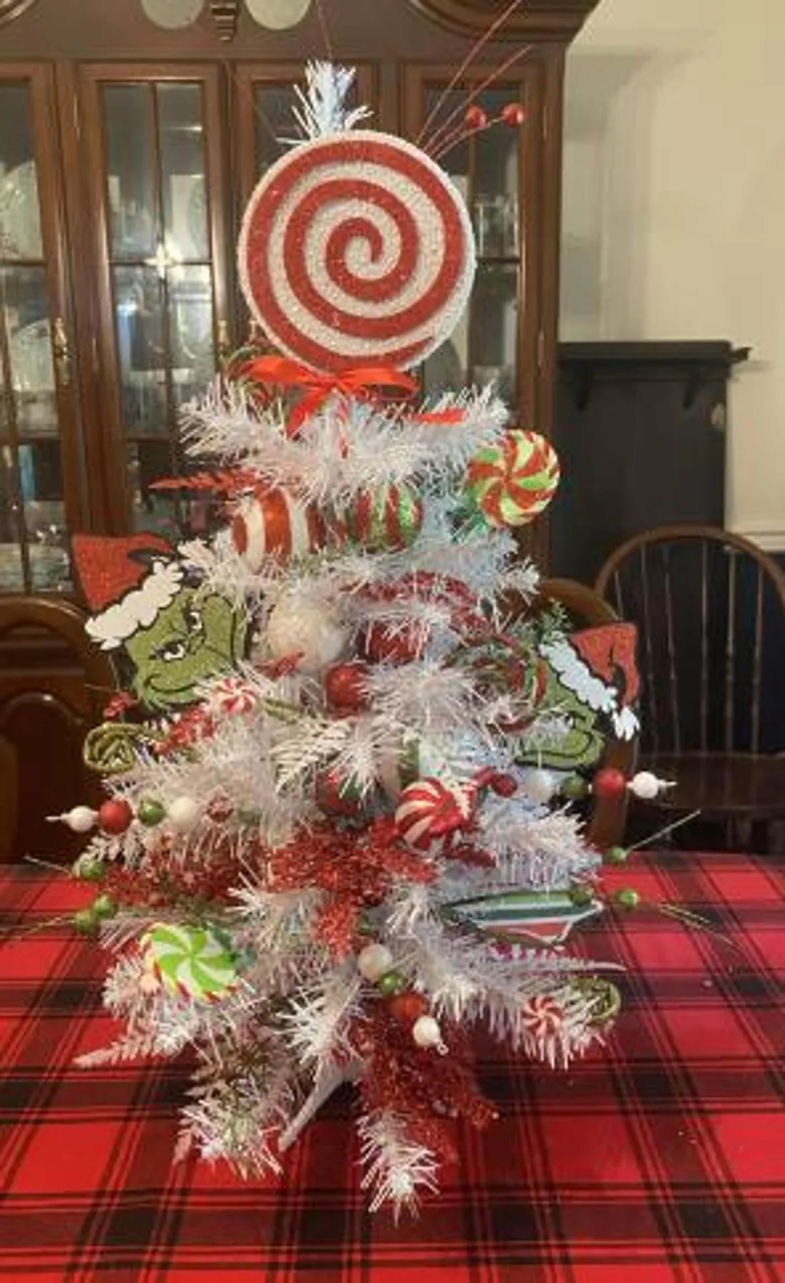Grinch Christmas Tree Whimsical Pre-Lit | Mercari