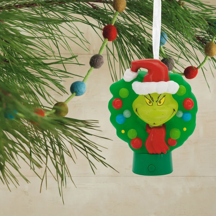 Grinch Hallmark Decoupage Christmas Ornaments Seuss's How The Grinch Stole  Christmas!™ Grinch And Cindy-Lou