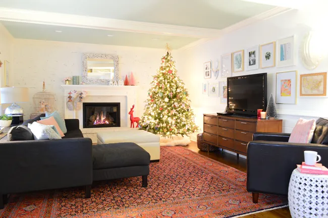 Holiday House Tour - Come In And See Our Christmas Tree | Young House Love