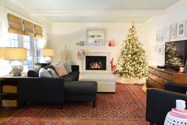 Holiday House Tour - Come In And See Our Christmas Tree | Young House Love