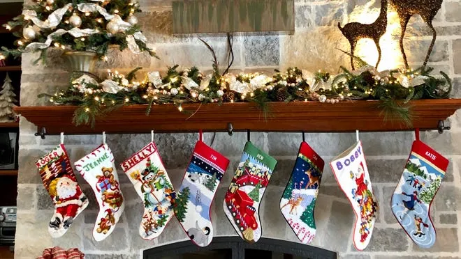Holiday mantel displays: Memories, collectibles shown each Christmas