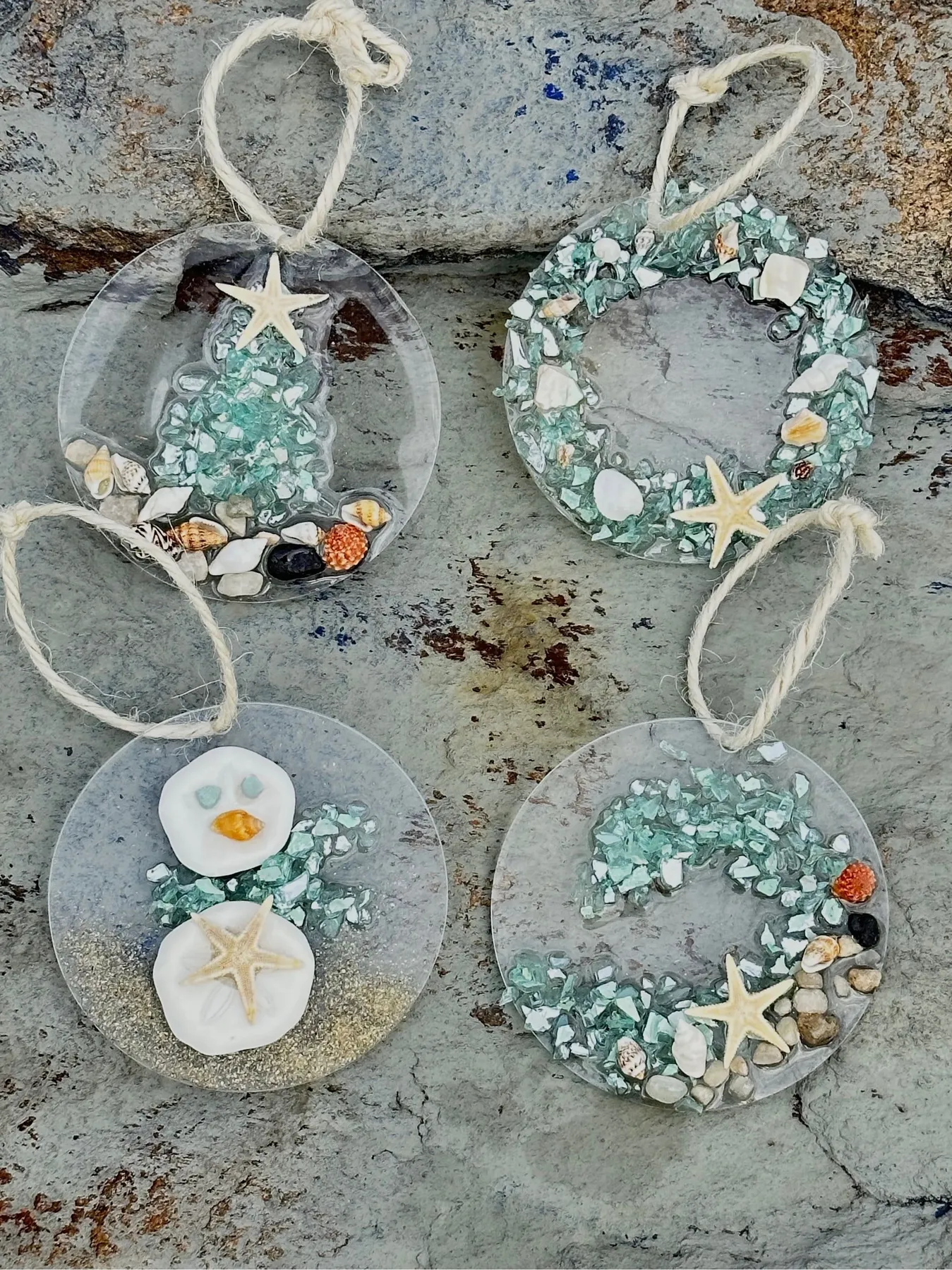 Holiday Seascape Christmas Ornament Workshop | Pottery Factory – Brookfield