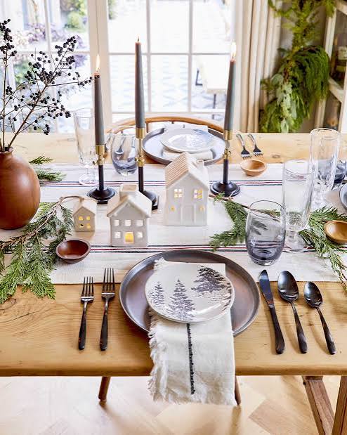 How to Create a Casual, Affordable and Beautiful Holiday Tablescape (All  With Target) - Emily Henderson