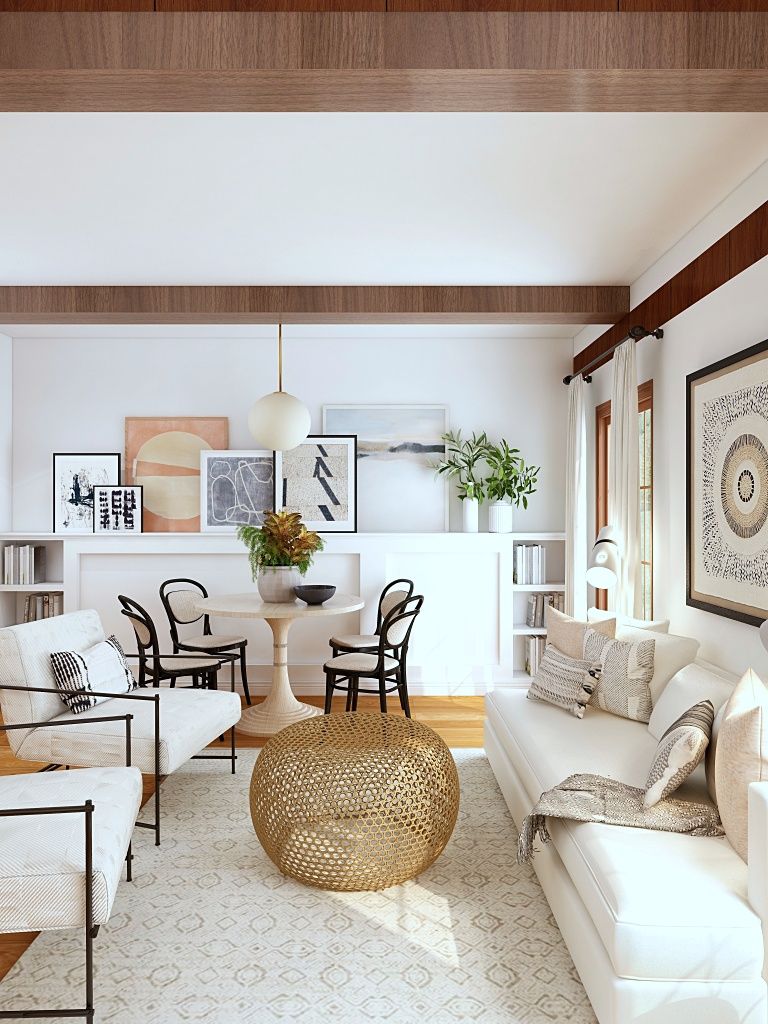 How to Create the Serenity of a Cozy Neutral Living Room