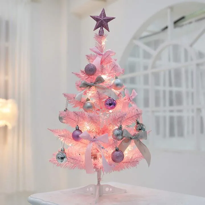 How To Decorate A Pink Tree For Christmas At Home
