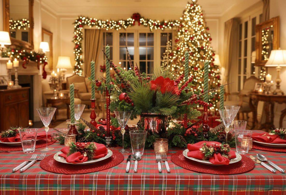 How to Make a Christmas Tablescape : Simple Steps for a Stylish Holida