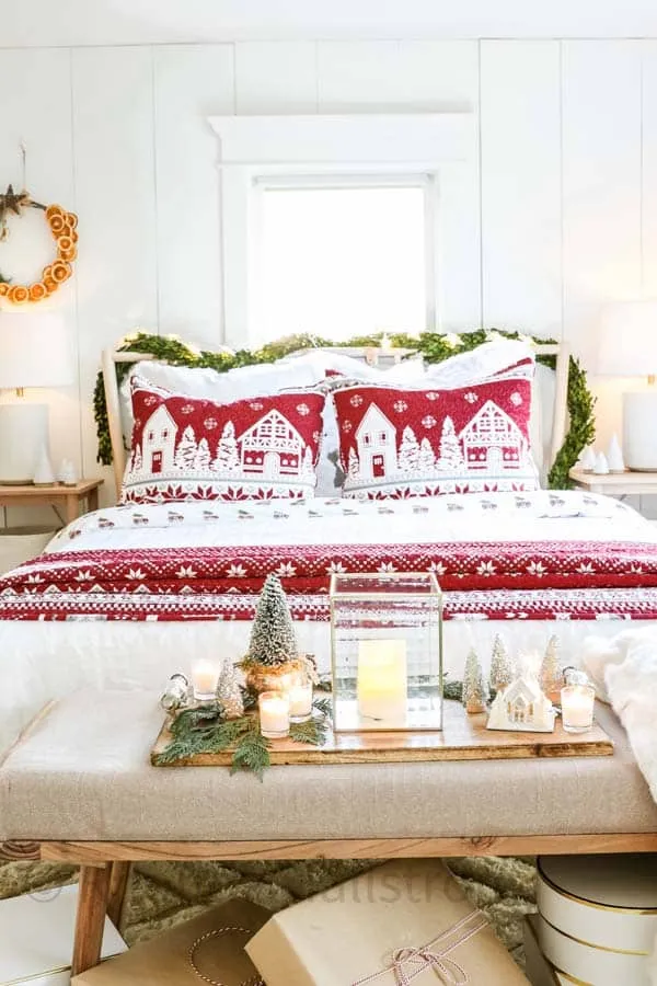 Hygge Scandinavian Christmas Bedroom – Hallstrom Home