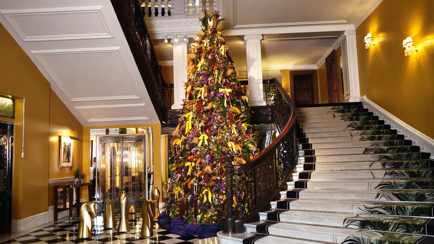 Inside London's most vicious arms race: hotel Christmas trees