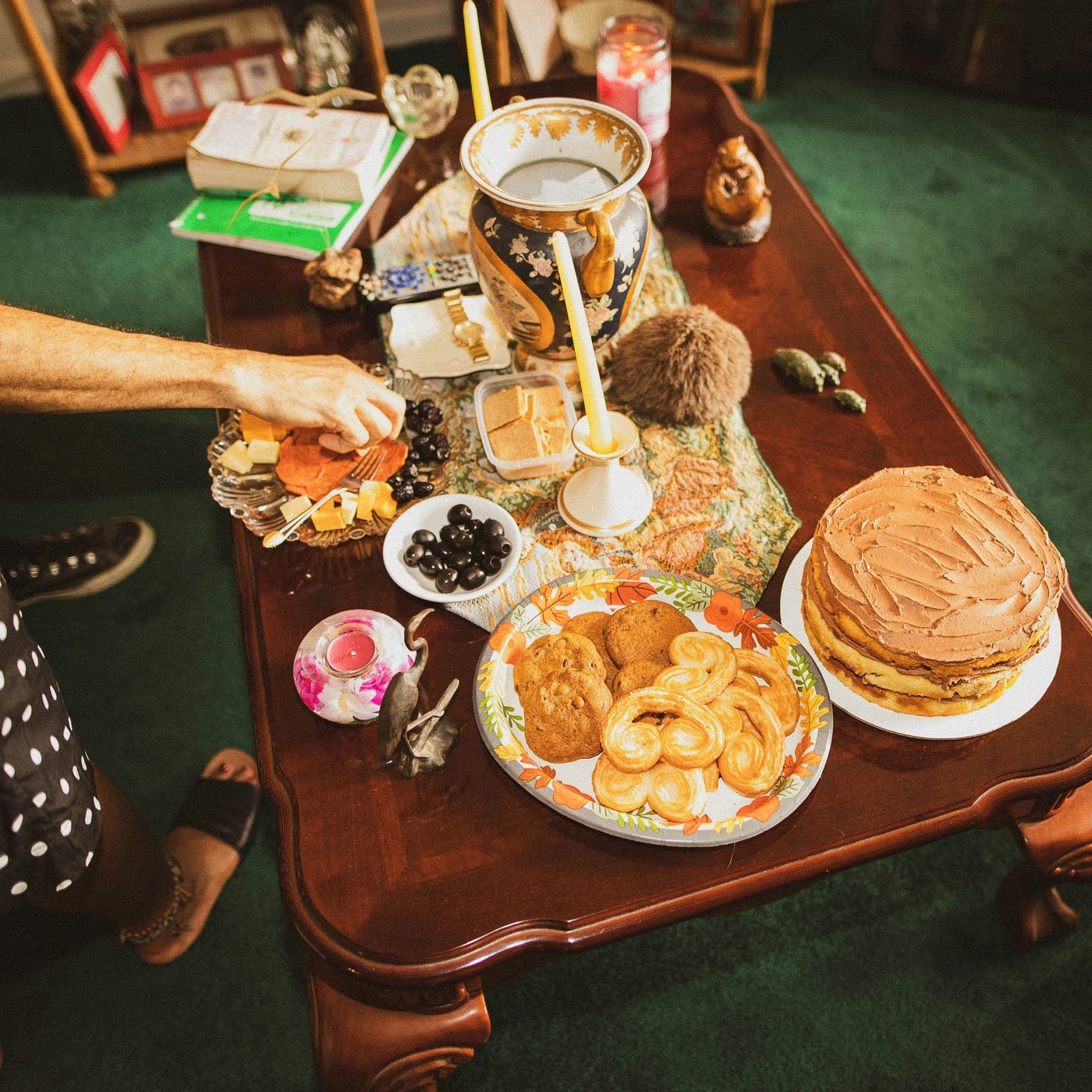 Just part of the spread.